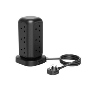 Powerology Sockets GaN Tower Hub Charge UpTo 17 Devices 3M 12 AC