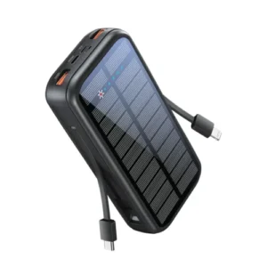 Promate 20000mAh Solar Power Bank(Eco Light)